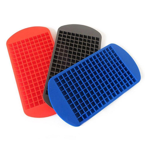 AussieSuperStore Homeware Supplies Sili Mini Ice Cube Molds Trays Frozen Cube Bar Pudding Silicone Tray Mould Tool Set of 3 Mini Ice Cube Molds Trays Cube Bar Pudding Silicone Tray Mould Tool 3 CB16ICETRAY3PACK
